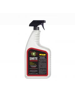 Supreme Growers SMITE Spider Mite Killer, All Natural Pesticide Concentrate, Non-Toxic, Biodegradable, Organic Eco Friendly Pest Control (32oz Ready To Use Spray Bottle)